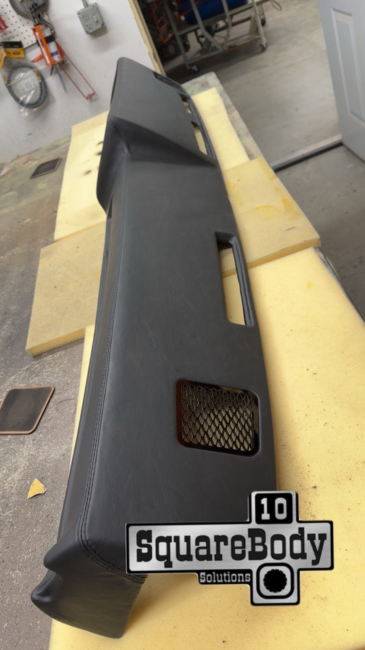 Square Body Vinyl Wrapped Dash