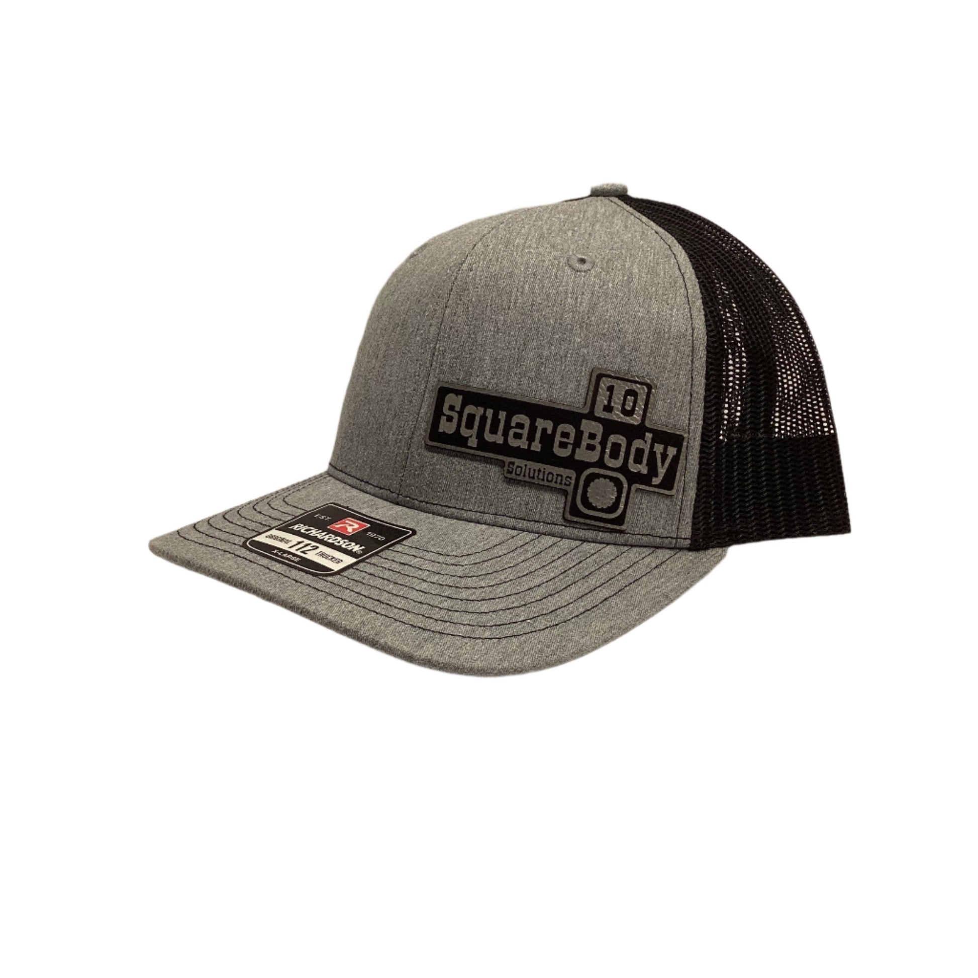 Casquette trucker avec écusson en cuir Dad Bod - Richardson 112 Casquette trucker avec écusson en cuir Dad Bod - Richardson 112