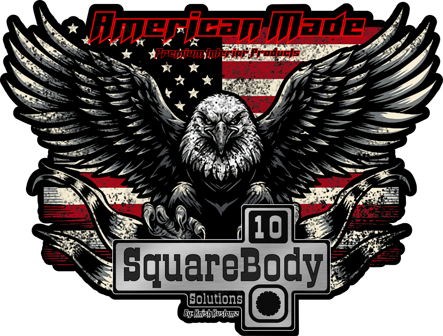 "American Made" Square Body Solutions T-Shirt